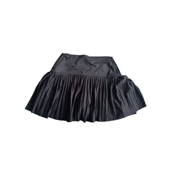 LUCKY IN LOVE X Bethanie Mattek Sands Black Ruffle COURT WORN Skort Size Medium - Picture 6 of 10